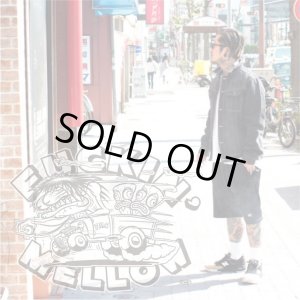 画像1: FUCKIN' MELLOW CLOTHING / Monster Rods デニムジャケット BLACK