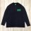 画像1: Lサイズラスト1枚で終了 FUCKIN' MELLOW CLOTHING / Boxlogo ヘンリーネック 長袖 Tシャツ BLACK (1)