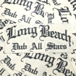 画像5: LONGBEACH DUB ALLSTARS / カッティングステッカー ブラック