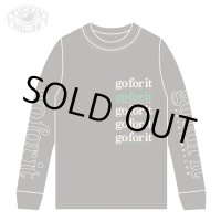 XLラスト1枚で終了 FUCKIN' MELLOW ｘ PICTUREMOUSE / ”go for it” 長袖 Tシャツ BLACK