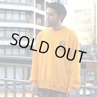 Mサイズラスト1枚で終了 FUCKIN' MELLOW CLOTHING / Cross Hearts スウェット GOLD