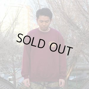 画像1: Lサイズラスト1枚で終了 FUCKIN' MELLOW CLOTHING / Mellow Life スウェット BURGUNDY