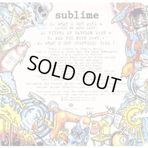 画像6: ヴィンテージ 当時物 97's SUBLIME / WHAT I GOT 97年リリース シングル  UK & EUROPE 流通盤 MCSTD 48045