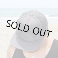 FUCKIN' MELLOW CLOTHING / BALL&CHAIN designed by made in PICTURE MOUSE メッシュキャップ CHARCOAL/BLACK