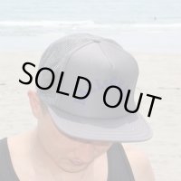FUCKIN' MELLOW CLOTHING / BALL&CHAIN designed by made in PICTURE MOUSE メッシュキャップ CHARCOAL/NAVY