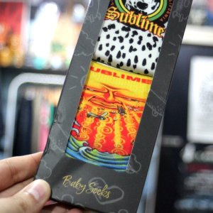 画像10: MERGE4 SOCKS / SUBLIME - ベイビー用ソックス3足ペアセット (40oz Sun/Everything Under the Sun/Went to the Moon)