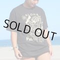Mサイズラスト1枚で終了 FUCKIN' MELLOW CLOTHING / "Aloha Gorilla" designed by izumonster Tシャツ BLACK