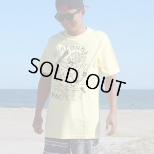 画像1: Mサイズラスト1枚で終了 FUCKIN' MELLOW CLOTHING / "Aloha Gorilla" designed by izumonster Tシャツ BANANA