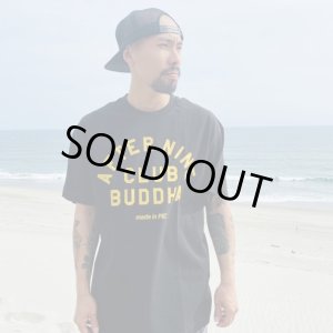 画像1: FUCKIN' MELLOW CLOTHING / "AFTER9 x CLUB BUDDHA" designed by PICTURE MOUSE Tシャツ BLACK