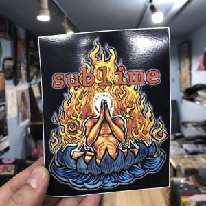 画像3: SUBLIME / Lotus Man ステッカー (Copyright 2013)