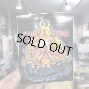 画像1: SUBLIME / Lotus Man ステッカー