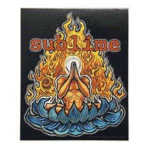 画像4: SUBLIME / Lotus Man ステッカー (Copyright 2013)