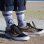 画像2: ラスト1足で終了 MERGE4 SOCKS / FOO FIGHTERS - Horns ソックス (2)