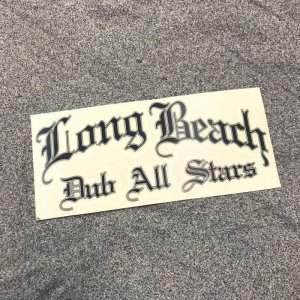 画像3: LONGBEACH DUB ALLSTARS / カッティングステッカー ブラック