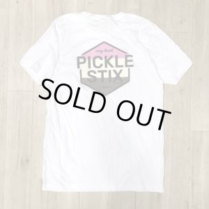 画像2: XLラスト1枚で終了 PICKLE STIX SURFBOARDS / OG Tシャツ WHITE