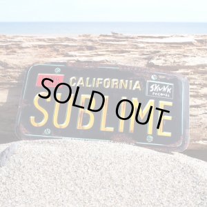 画像2: SUBLIME / License Plate ステッカー