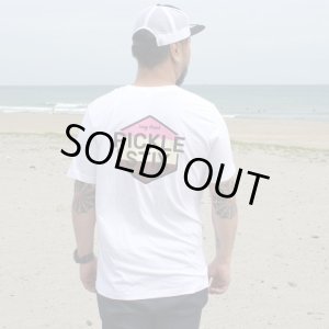 画像1: XLラスト1枚で終了 PICKLE STIX SURFBOARDS / OG Tシャツ WHITE