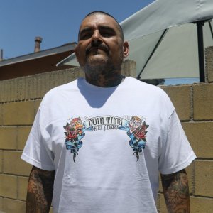 画像2: "OPIE ORTIZ x BALL&CHAIN" / Doin Time コラボTシャツ ホワイト
