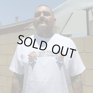 画像2: XLラスト1枚で終了 "OPIE ORTIZ x BALL&CHAIN" / Doin Time コラボTシャツ ホワイト