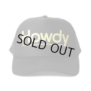 画像7: HOWDY / Logo メッシュキャップ ブラックxイエロー