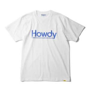 画像8: Lサイズラスト1枚で終了 HOWDY / Logo 2 Tシャツ ホワイト