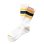 画像1: ラスト1足で終了 ching & co. / NEW SKATER yellow スケーターソックス  (1)