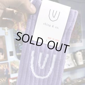 画像3: ching&co. / Symbol スケーターソックス ラベンダー