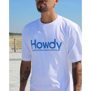 画像2: Lサイズラスト1枚で終了 HOWDY / Logo 2 Tシャツ ホワイト
