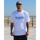 Lサイズラスト1枚で終了 HOWDY / Logo 2 Tシャツ ホワイト