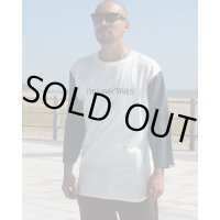 XLラスト１枚で終了 HOWDY / ILS ベースボールTシャツ ブラックｘホワイト