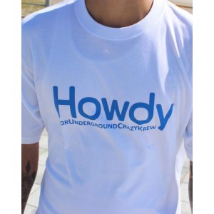 画像4: Lサイズラスト1枚で終了 HOWDY / Logo 2 Tシャツ ホワイト