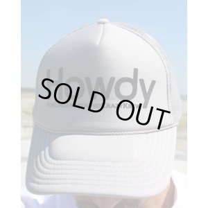 画像2: 売り切り20%OFF ラスト1枚で終了 HOWDY / Logo メッシュキャップ グレー