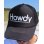 画像1: 売り切り20%OFF ラスト2枚で終了 HOWDY / Logo メッシュキャップ ブラックｘホワイト (1)