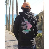 Lサイズラスト1枚で終了 送料無料 IRATION / Drive In ジップアップフーディー