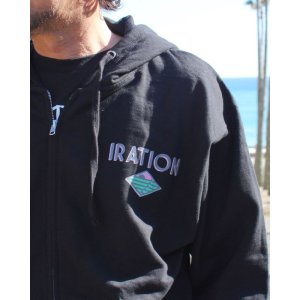 画像9: Lサイズラスト1枚で終了 送料無料 IRATION / Drive In ジップアップフーディー