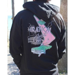 画像3: Lサイズラスト1枚で終了 送料無料 IRATION / Drive In ジップアップフーディー