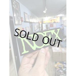 画像4: NOFX / Logo ステッカー GREEN