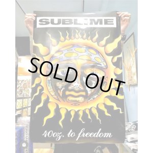画像2: ラスト1枚で終了 SUBLIME / 40 Oz. to Freedom ポスター (90cm x 60cm)