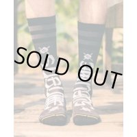 ラスト1足で終了 MERGE4 SOCKS / SUBLIME - CHAZ TAG BLACK ソックス
