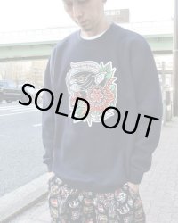 Mサイズラスト2枚で終了 FUCKIN' MELLOW CLOTHING / 13 Years Fuckin Up "designed by iZUMONSTER" スウェット NAVY
