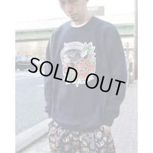 画像1: Mサイズラスト2枚で終了 FUCKIN' MELLOW CLOTHING / 13 Years Fuckin Up "designed by iZUMONSTER" スウェット NAVY