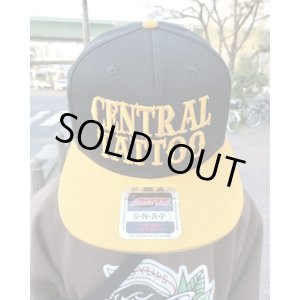 画像1: ラスト1枚で終了 Tokarev Clothing Store & Central Tattoo Parlor / BALL&CHAIN別注 スナップバックキャップ YELLOW x BLACK