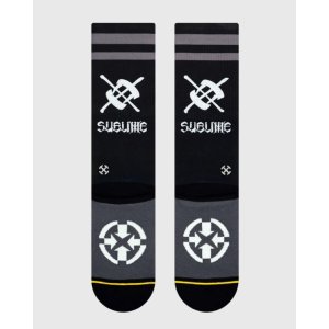 画像3: MERGE4 SOCKS / SUBLIME - CHAZ TAG BLACK ソックス