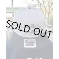 ラスト1枚で終了 FUCKIN' MELLOW CLOTHING x PICTURE MOUSE / スナップバックメッシュキャップ BLACK x GREY