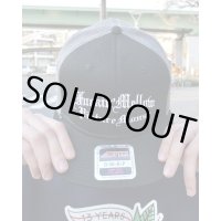ラスト1枚で終了 FUCKIN' MELLOW CLOTHING x PICTURE MOUSE / スナップバックメッシュキャップ WHITE x BLACK