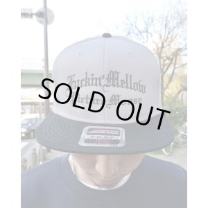 画像2: ラスト1枚で終了 FUCKIN' MELLOW CLOTHING x PICTURE MOUSE / スナップバックメッシュキャップ BLACK x GREY