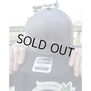 画像2: ラスト2枚で終了 FUCKIN' MELLOW CLOTHING x PICTURE MOUSE / スナップバックメッシュキャップ BLACK x CHARCOAL