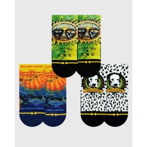 画像8: MERGE4 SOCKS / SUBLIME - ベイビー用ソックス3足ペアセット (40oz Sun/Everything Under the Sun/Went to the Moon)