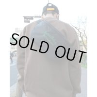 ラスト1個で終了 FUCKIN' MELLOW CLOTHING x PICTURE MOUSE / ボディーバッグ BLACK x GREEN