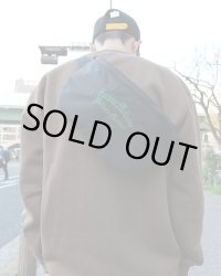 ラスト1個で終了 FUCKIN' MELLOW CLOTHING x PICTURE MOUSE / ボディーバッグ BLACK x GREEN